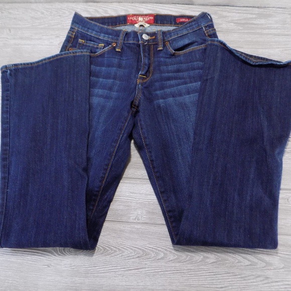 Lucky Brand Jeans Sofia Boot 6/28 Reg - Picture 6 of 8